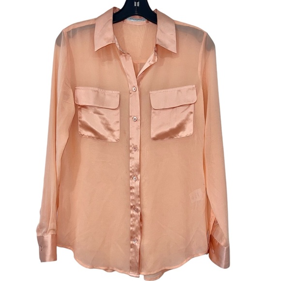 Equipment Tops - Equipment Silk Blouse Size XS